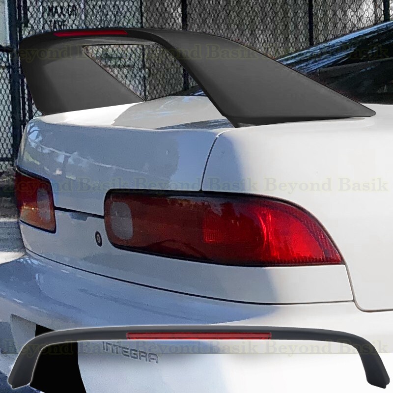 MATTE BLACK Type R Style Spoiler Wing for 1994-2000 2001 Acura Integra DC2 JDM