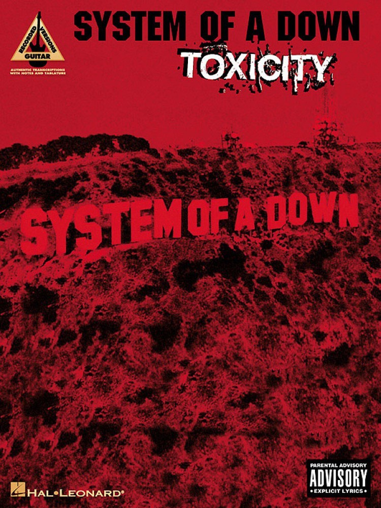 System of a Down Toxicity Sheet Music Guitar Tablature Book NEW