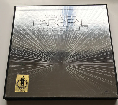 5 LP-Box Wagner PARSIFAL Pierre Boulez Bayreuth '70 | sehr gut (B279)