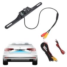 CMOS Car Rear View Backup Parking Reverse Camera HD Vision Waterproof 7 LED New