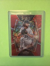 2022 Panini Select - Premier Level Zac Gallen #182 Red Disco Prizm