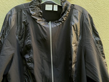 Zenergy Chico  s Jacket Zip BLACK Lightweight Sz 3 XL Pockets 4/5 sleev packable