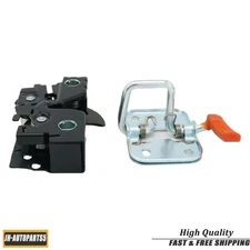 Upper+Lower Bonnet Engine Hood Lock Latch Set For Volkswagen Passat NMS 2012-17