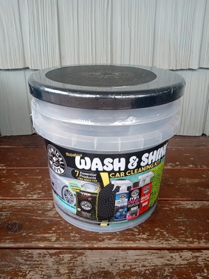 Chemical Guys Professional Wash & Shine Car Cleaning Kit 7 Essentials + Bonus 