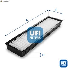 Image of INTERIOR AIR FILTER 53.101.00 FOR MINI W11B16/W10B16A 1.6L W10 B14A 1.4L 4cyl