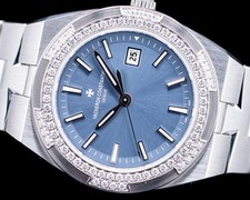 Vacheron Constantin 1205V/100A-B590 Ladies Overseas Quartz SS Blue Dial 2024 5
