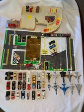 Huge Lot 50 Vintage 1980s Matchbox Toy Cars Planes Trucks Set Mat Diecast