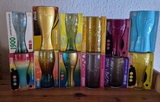 Coca Cola Gl&auml;ser Mc Donalds zum Aussuchen Neu originale Schachteln Regenbogen ua