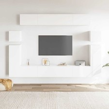 TV Schrank Set Schrankwand HiFi Wohnwand Hän...