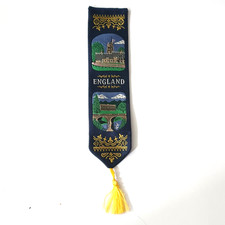 Cash's Style Woven England BOOKMARK Souvenir Vintage Halon Gifts x Her Him VGC