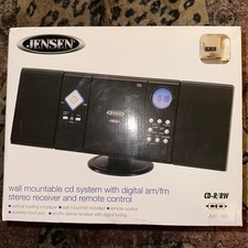 New Y2K Jensen JMC180 CD Player with Stereo Speakers - Black