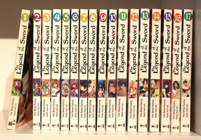 The Legend of the Sword 1 - 17 Egmont Manga