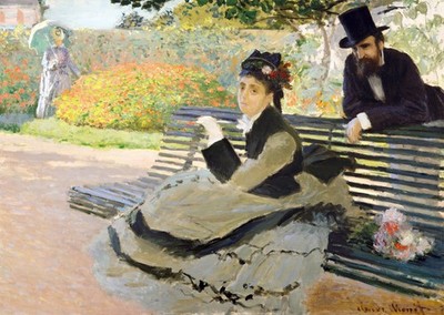 Monet Garten Szene Wandkunst Meisterwerk des Impressionismus Impressio
