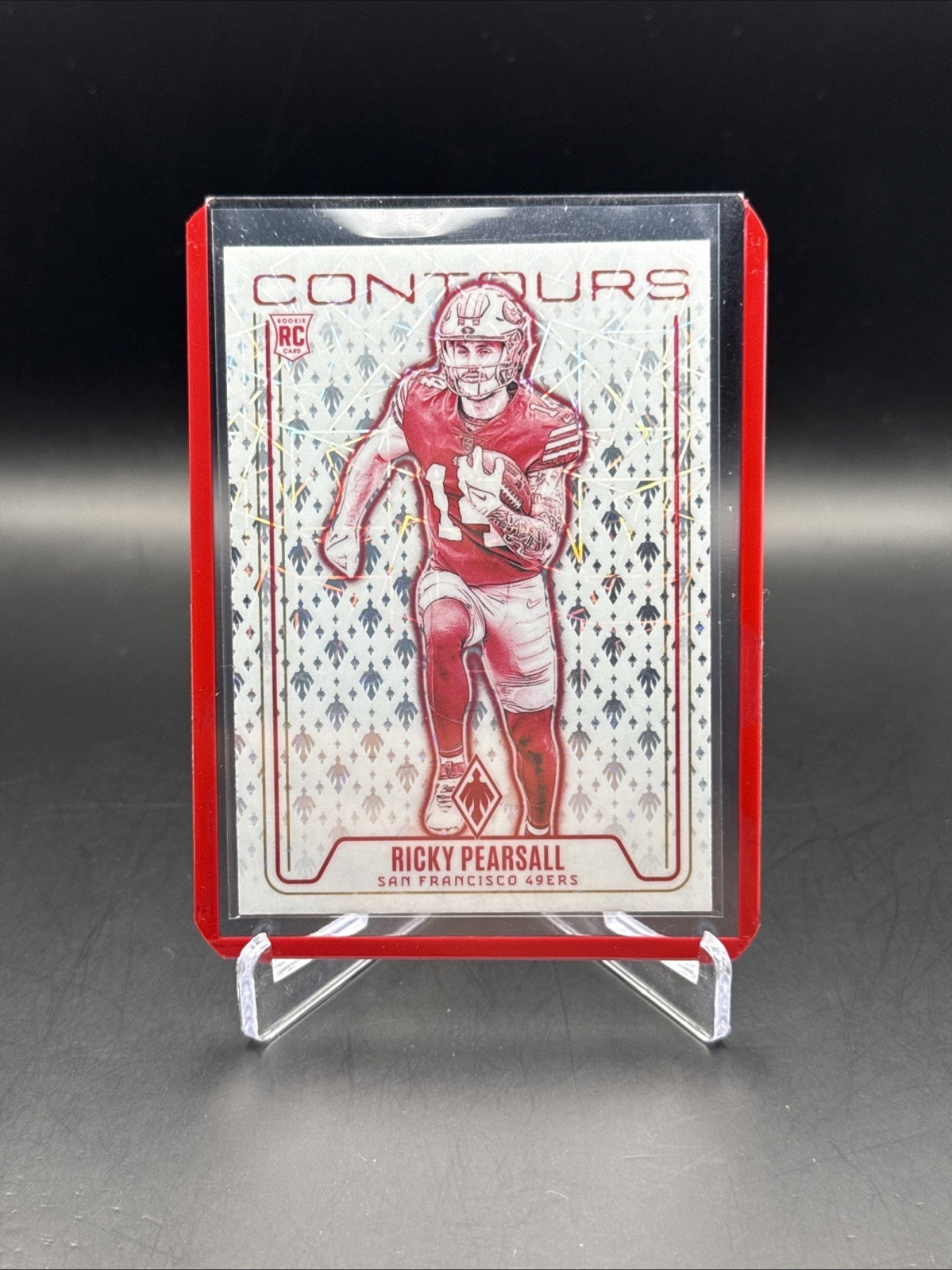 🚨 Ricky Pearsall 2024 Panini Phoenix Contours #CON-RPL RC Lazer SF 49ers 🚨
