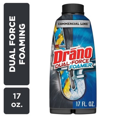 Dual-Force Foamer Hair and Drain Clog Remover Commercial Line for Bathroom Sink