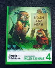 Simple Solutions - Minutes A Day- ENGLISH GRAMMAR - Grade 4 - Homeschool