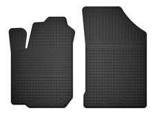 Tappetini in gomma Neri per Toyota Yaris III Hybrid 2013-2017 Set da 2 pezzi