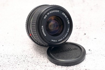 Minolta MD 2.8 / 28 mm | Weitwinkel f. Analogkameras