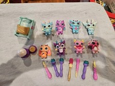 Magic Mixies Mixlings Lot 8 Figures 7 Wands Bed Crystal Ball Moose Toys