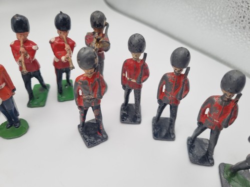 Vintaeg Lead Figures Scotts Royal Guard Band Lead Soldiers - Picture 6 of 12
