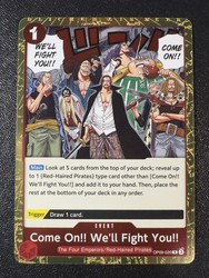 Come On!! We'll Fight You!! (Reprint) OP09-020 Premium Booster -The Best- Vol. 2