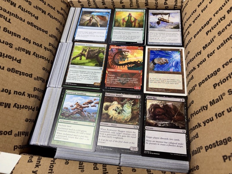 Magic the Gathering 4000+ CARD LOT collection Commons and Uncommons  - FREE SHIP