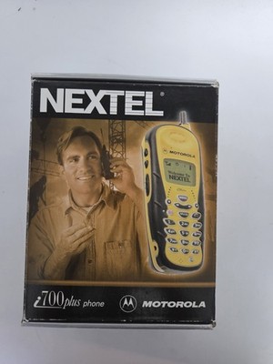 Nextel i700plus Motorola Vintage Cellphone Direct Connect 