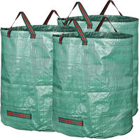 Gardenmate 3X 272L Gartensack Laubsack Gartenabfallsack Stabil - GartensäCke FüR