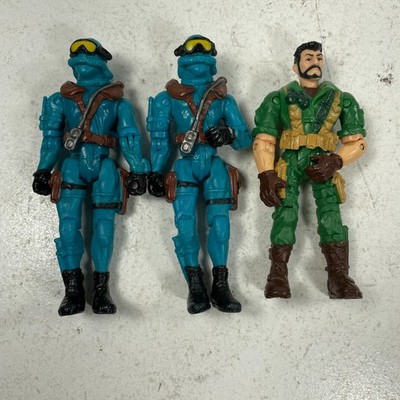 Lanard The Corps Action Figures Lot of 3 Gills Commando Zander Crash Baptiste 4''