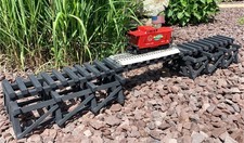 O Scale/Gauge Wooden Lowboy Trestle | 36" Bridge | Works w/FastTrack | USA Made