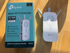 TP-Link RE550 AC1900 Wireless Dual Band Wi-Fi Range Extender Booster fac reset