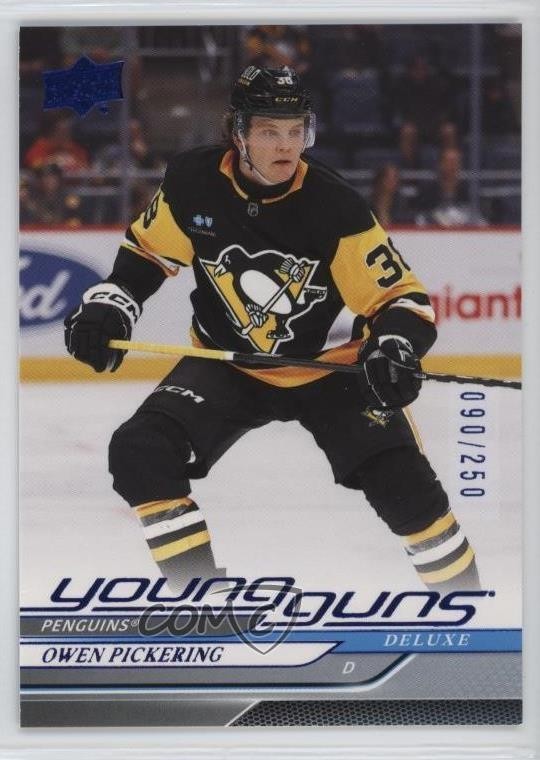 2024 Upper Deck Extended Series Young Guns Deluxe 90/250 Owen Pickering #703 0he