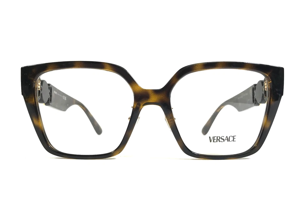 范思哲眼镜框 MOD.3371-D 108 玳瑁金蝴蝶 54-17-145 — 第 3/4 张图片