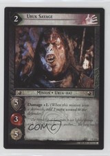 2001 The Lord of the Rings TCG: The Fellowship of the Ring Uruk Savage #1C151