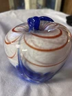 Fenton Ann Fenton Patriotic Apple 🍎 Worsel Hp Signed Excellent