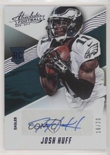 2014 Panini Absolute Rookie Auto Spectrum Purple Anniversary 16/20 Josh Huff 0v0