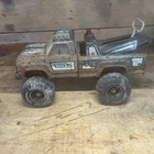 Vintage 1970s Tonka Tow Truck Wrecker 11062 MR-970 - 16" Pressed Steel