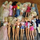 Vintage 70s 80s 90s Barbie Dolls Lot Of 16 Dolls! Twist And Turn.
