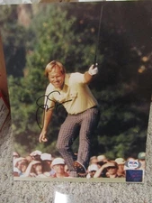 Jack Nicklaus Autographed Signed 8x10 Golf Photo 1986 Masters Putt PSA/DNA