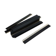 Xiaoyztan 40 Pin Right Angle PCB Female Headers, 2.54mm Pitch Connectors,Pack...