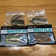 Drt Super Shuttle 1/4Oz Koku 4 Set Fishing Rubber Jig Rikuo