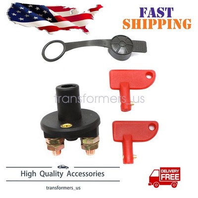 12V Battery Isolator Disconnect Cut Off Power Kill Switch Automotive Marine Car