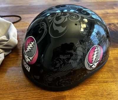 Grateful Dead Skid Lid Limited Edition 2012 Motorcycle Helmet M | eBay