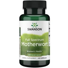 Swanson Full Spectrum Motherwort 400 mg 60 Capsules