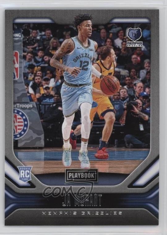 2019-20 Panini Chronicles Playbook Ja Morant #168 1nq4
