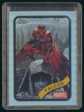 2025 Topps Chrome Marvel #80 Falcon Refractor