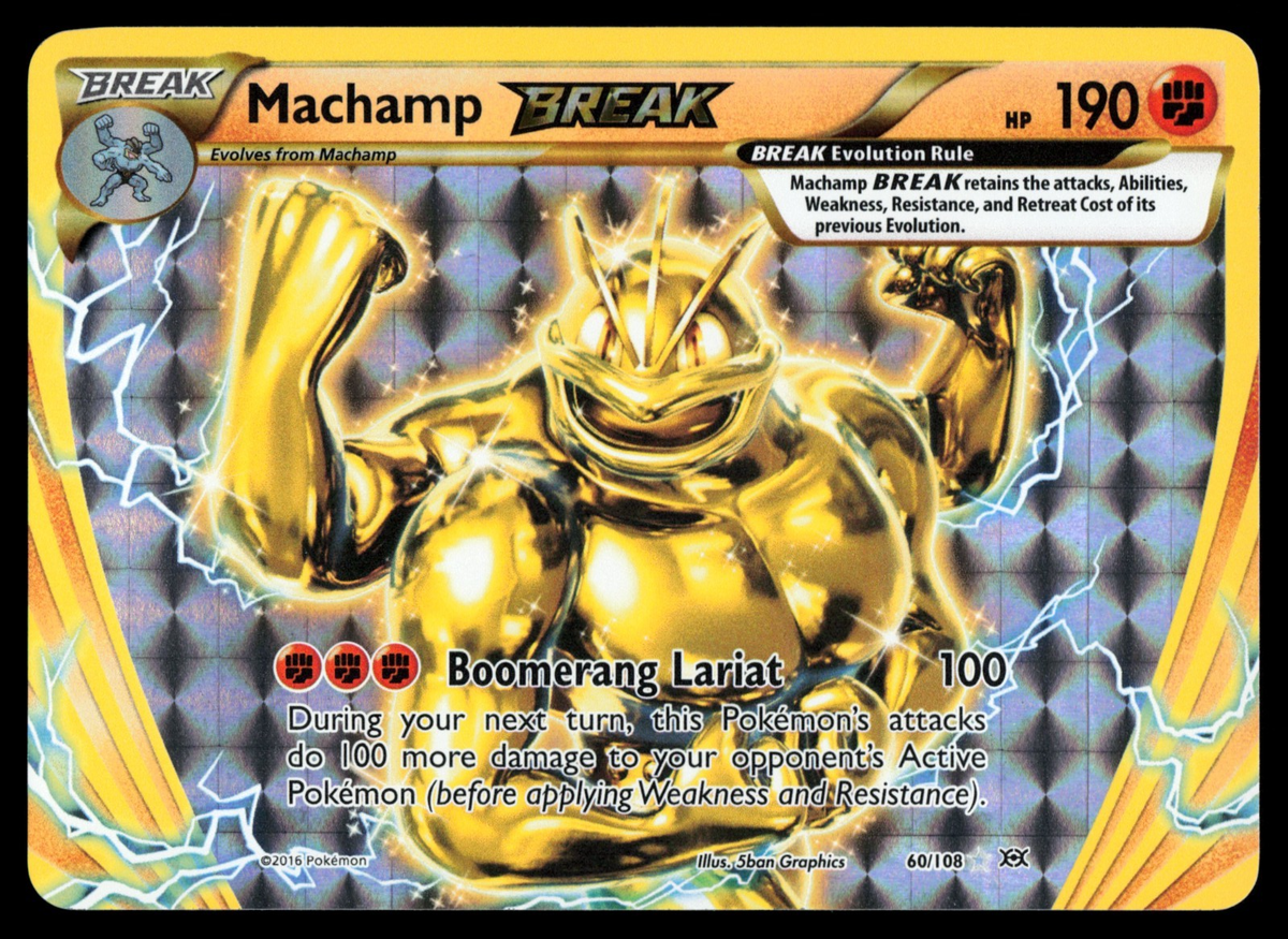 machamp break pokemon card price Machamp BREAK 60/108 Evolutions Holo Pokemon Card