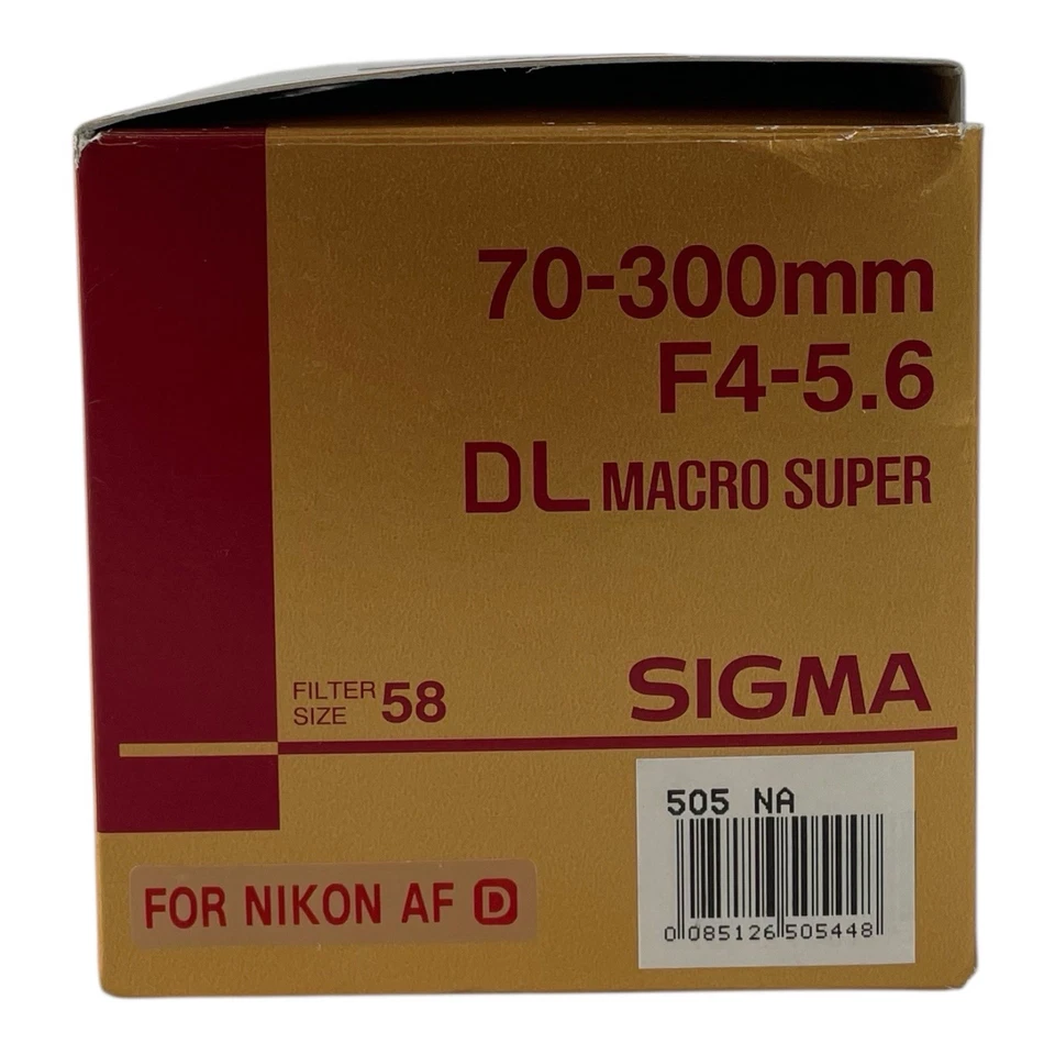 SIGMA 70-300mm F4-5.6 DL Macro Super For Nikon AF - Image 2 of 4