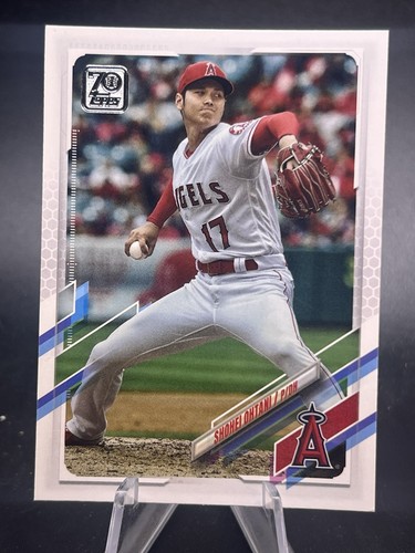 2021 Topps - Shohei Ohtani #150 Pitching, White Jersey