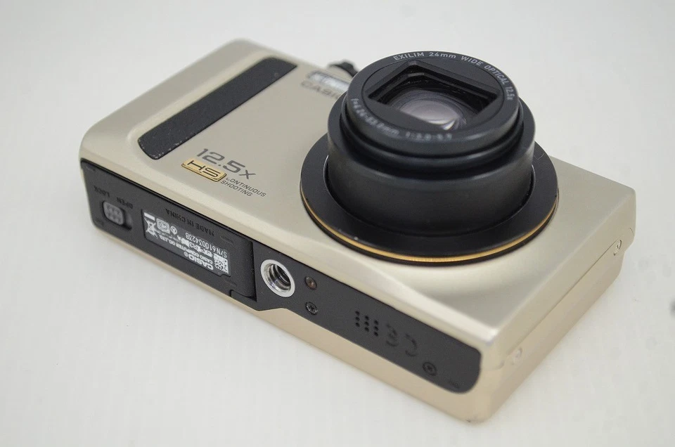 Cámara digital compacta Casio High Speed Exilim Ex-Zr300 16,1 MP dorada #251101f Foto 4 de 4